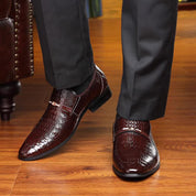 Sterling Croc Shoes | Women's Croc-Effect Fashion Shoes | Textured Casual Shoes UK