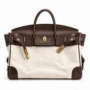 Eleanor Weekender Bag – Premium Canvas Travel Tote Large Holdall Autumn Winter
