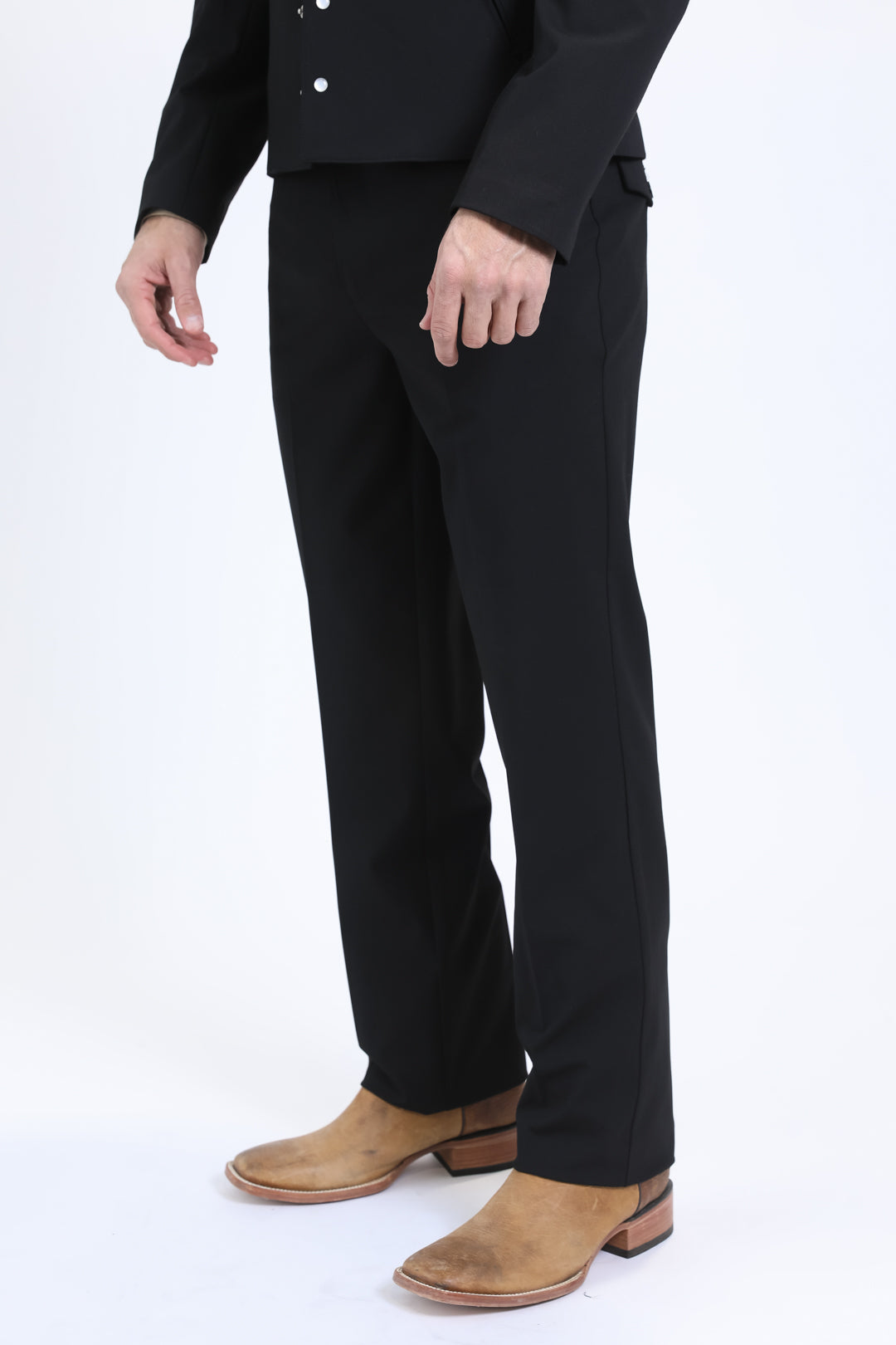 Wessex Double-Breasted Suit | Suit | Men's Black Double-Breasted Formal