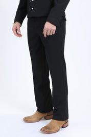 Wessex Double-Breasted Suit | Suit | Men's Black Double-Breasted Formal