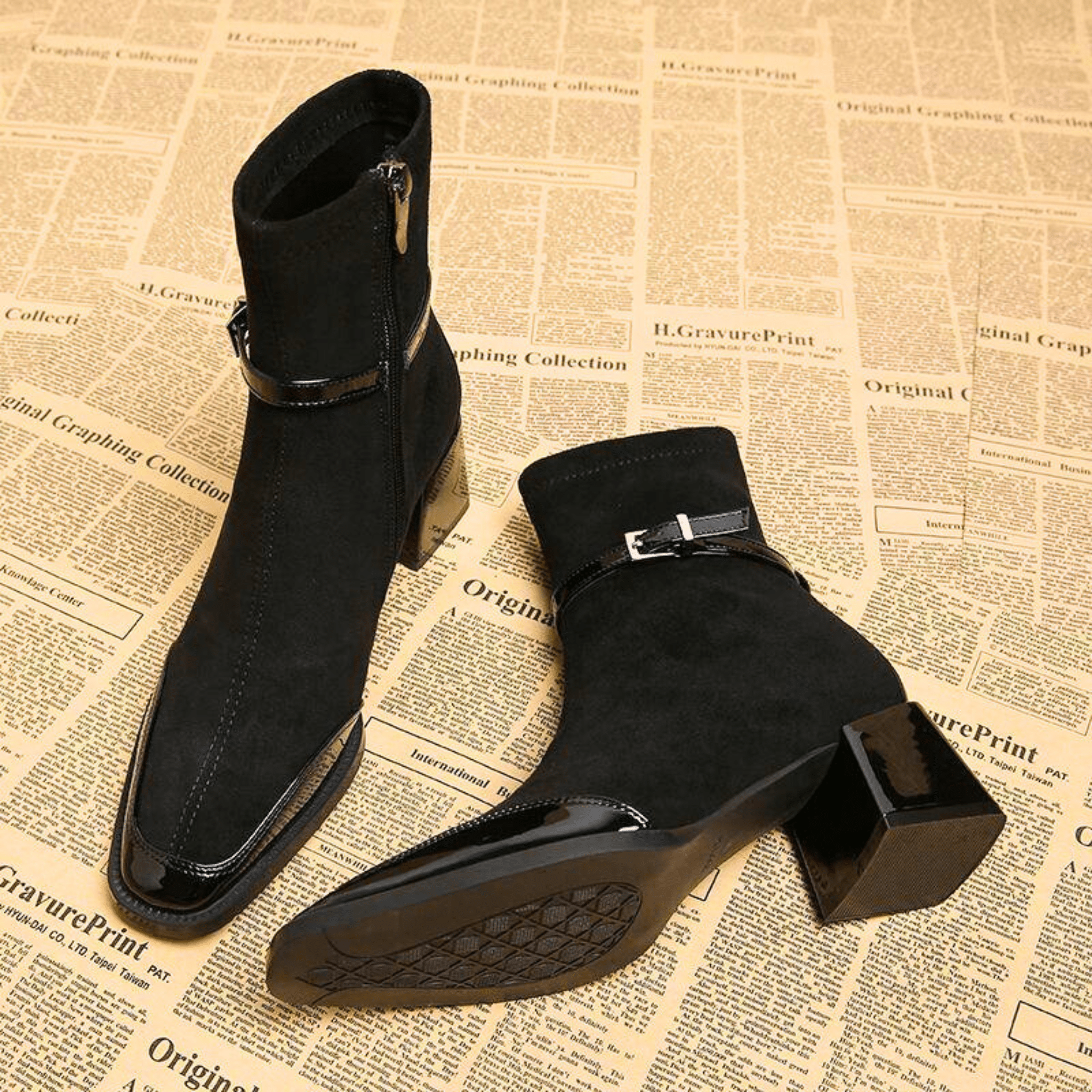 Willoughby Boot | Women's Leather Ankle Boots | Classic Heeled Boots UK