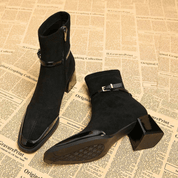Bancroft Handcrafted Leather Boots | Women's Leather Heels | Pointed Toe Stiletto Court Shoes UK