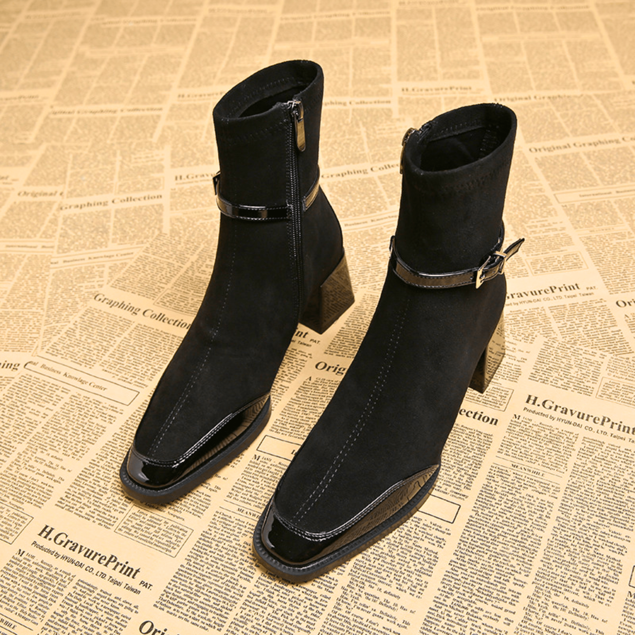 Bancroft Handcrafted Leather Boots | Women's Leather Heels | Pointed Toe Stiletto Court Shoes UK