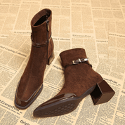 Willoughby Boot | Women's Leather Ankle Boots | Classic Heeled Boots UK