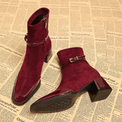 Bancroft Handcrafted Leather Boots | Women's Leather Heels | Pointed Toe Stiletto Court Shoes UK