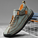 Hutton Artisan Leather Trainers | Men's Genuine Leather Trainers | Smart Casual Fashion Shoes UK