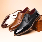 The Graham Brogue | Men's Leather Brogues | Classic Wingtip Oxford Smart Shoes UK