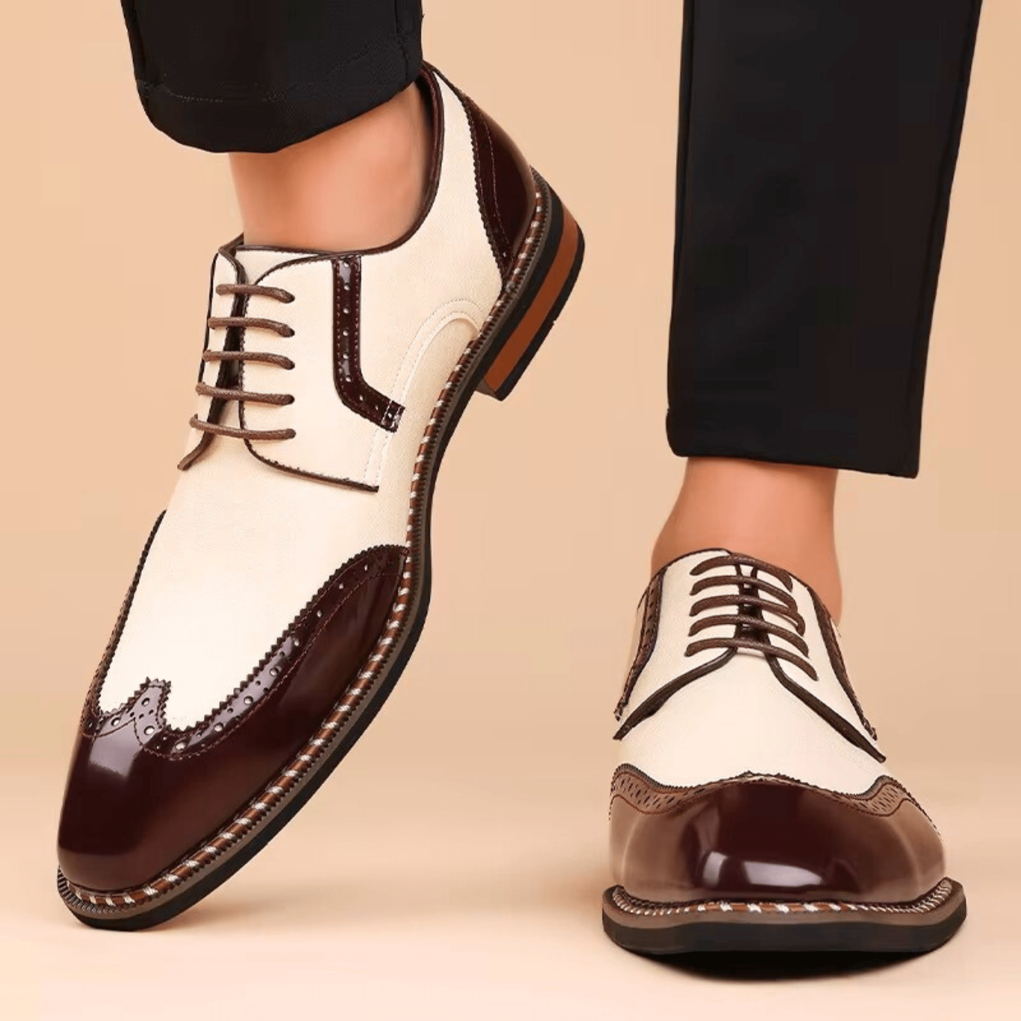 The Graham Brogue | Men's Leather Brogues | Classic Wingtip Oxford Smart Shoes UK