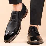 The Graham Brogue | Men's Leather Brogues | Classic Wingtip Oxford Smart Shoes UK