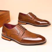 The Graham Brogue | Men's Leather Brogues | Classic Wingtip Oxford Smart Shoes UK