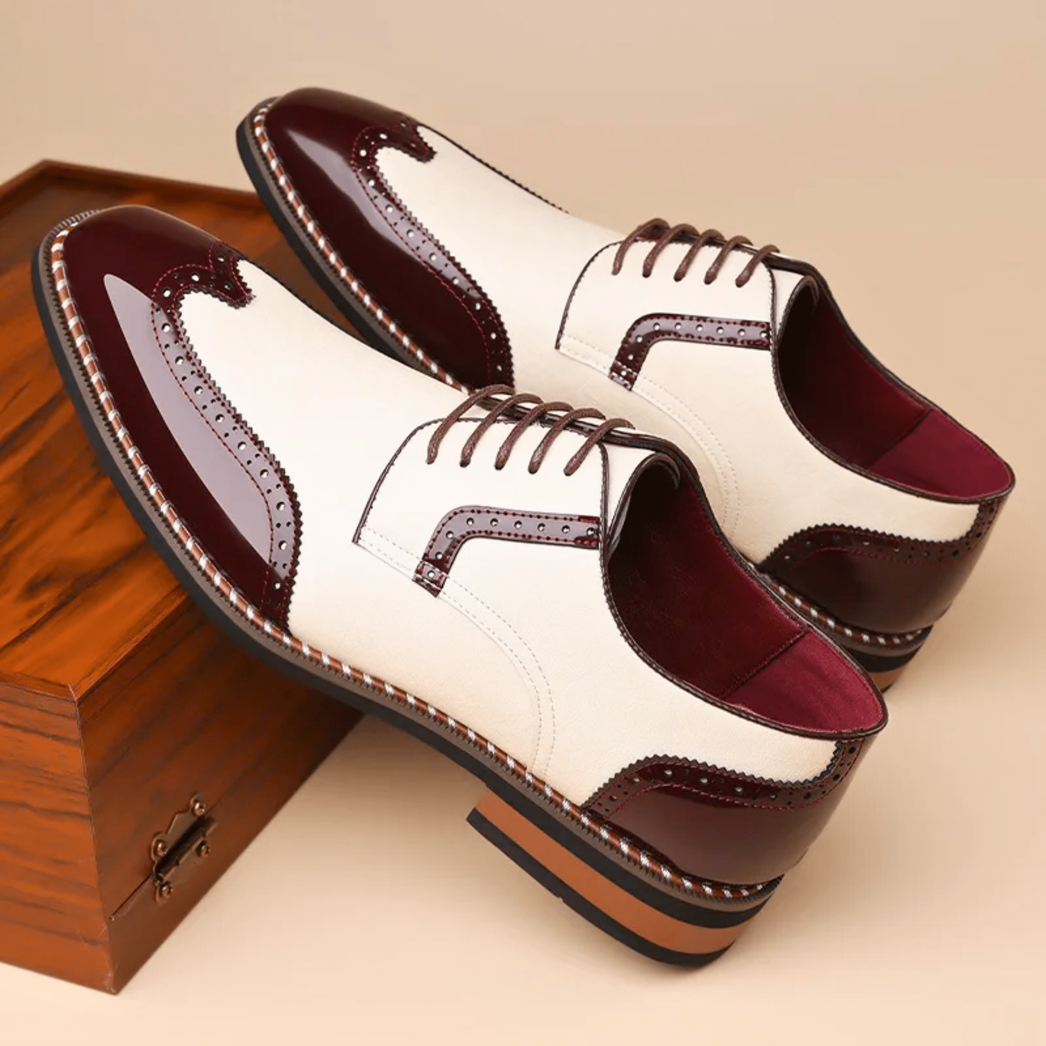 The Graham Brogue | Men's Leather Brogues | Classic Wingtip Oxford Smart Shoes UK