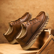Easton Leather Trainer | Men's Genuine Leather Trainers | Smart Casual Fashion Shoes UK