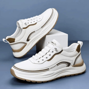 Brixton Leather Trainers | Men's Genuine Leather Trainers | Smart Casual Fashion Shoes UK