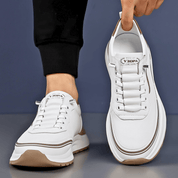 Brixton Leather Trainers | Men's Genuine Leather Trainers | Smart Casual Fashion Shoes UK