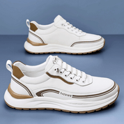 Brixton Leather Trainers | Men's Genuine Leather Trainers | Smart Casual Fashion Shoes UK