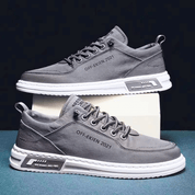 Bancroft Premium Leather Trainers | Men's Genuine Leather Trainers | Smart Casual Fashion Shoes UK
