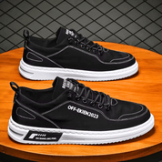 Bancroft Premium Leather Trainers | Men's Genuine Leather Trainers | Smart Casual Fashion Shoes UK
