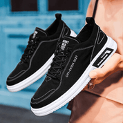Bancroft Premium Leather Trainers | Men's Genuine Leather Trainers | Smart Casual Fashion Shoes UK
