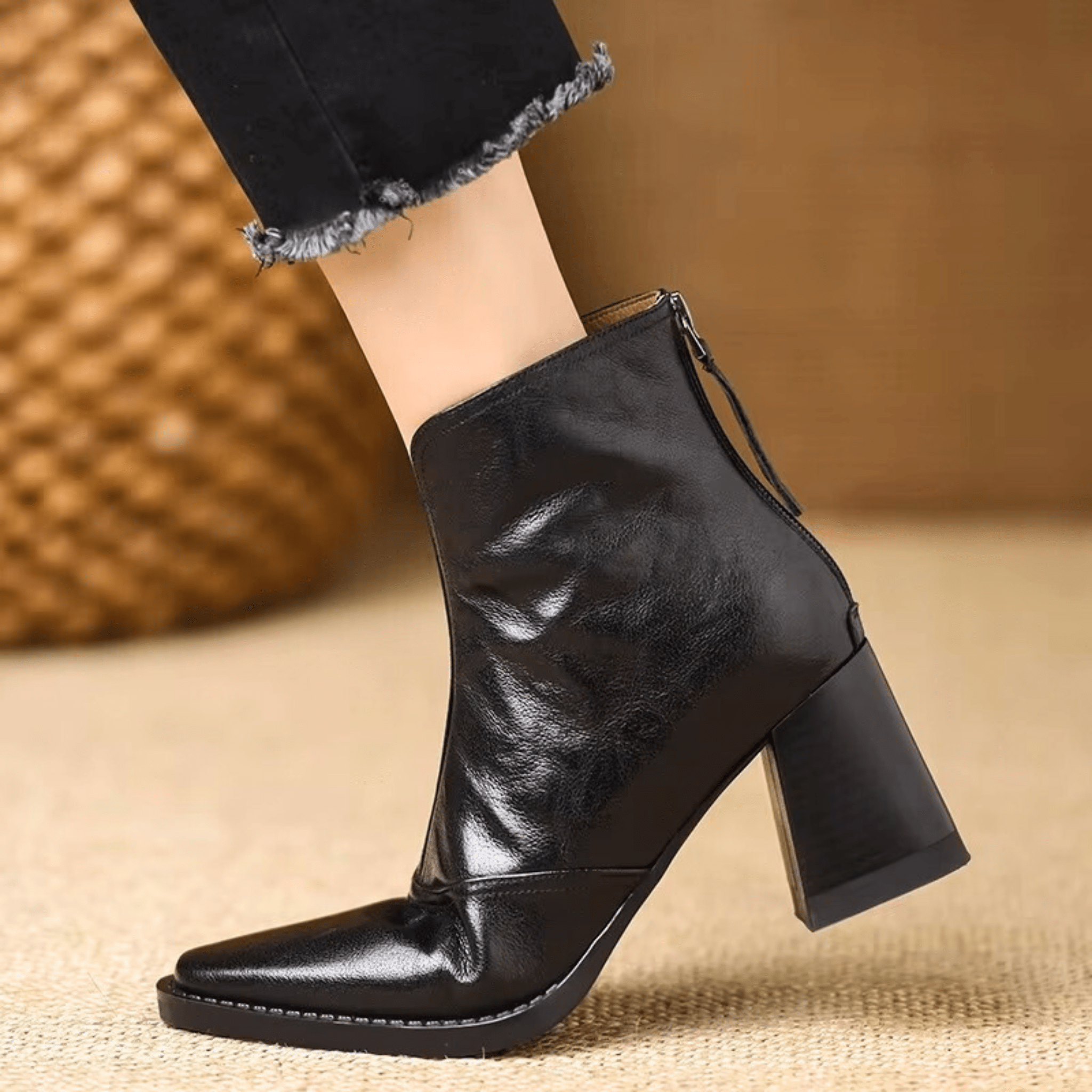 The Ovelle Boot | Women's Pointed Toe Ankle Boots | Smart Fashion Boots UK