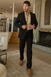 Weston Tailored Western Suit | Suit | Men's Black Western Formal