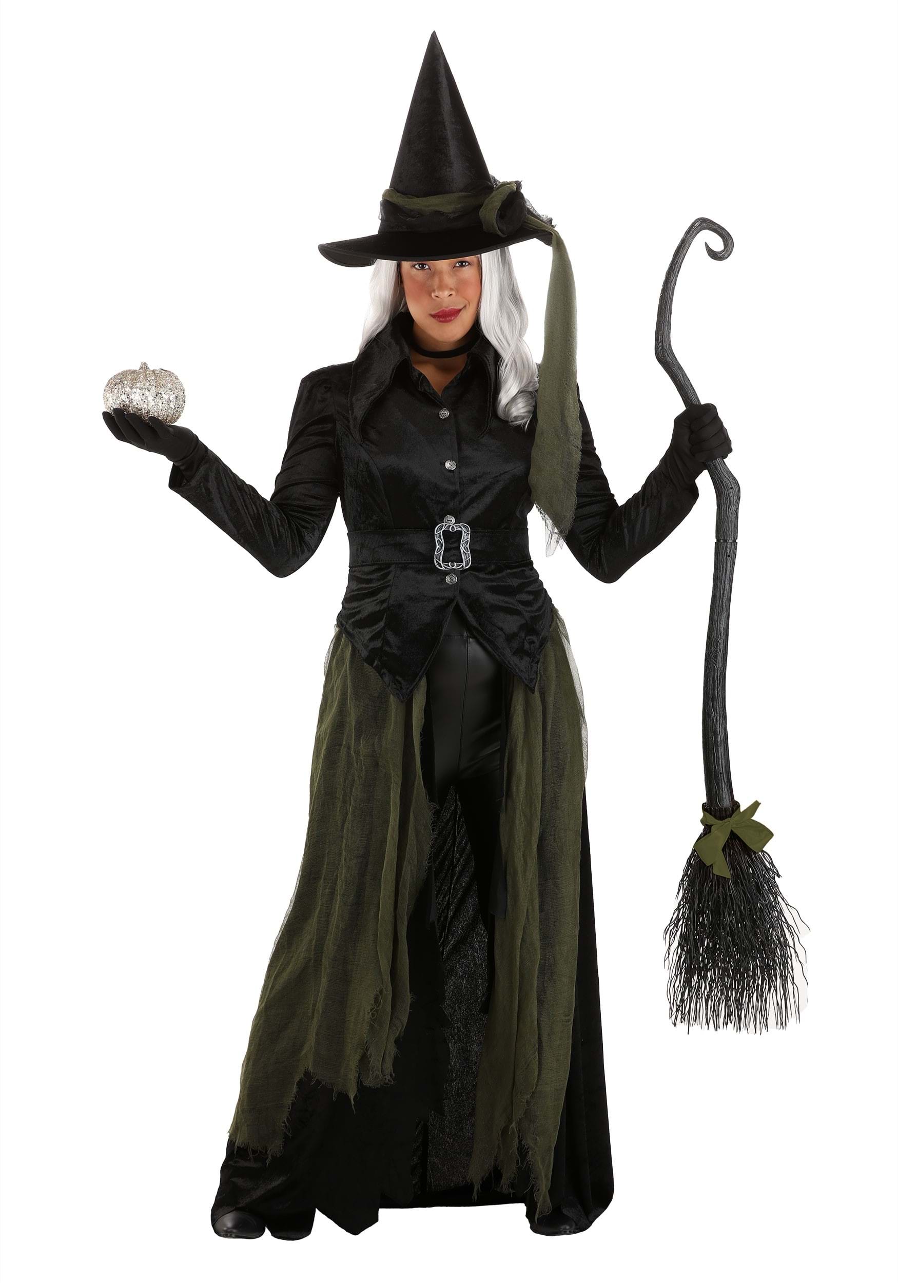 Cool Witch | Halloween Costume | Women's Regular Black Green