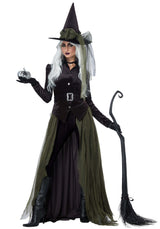 Cool Witch | Halloween Costume | Women's Regular Black Green